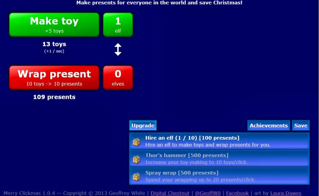 Merry Clickmas logo