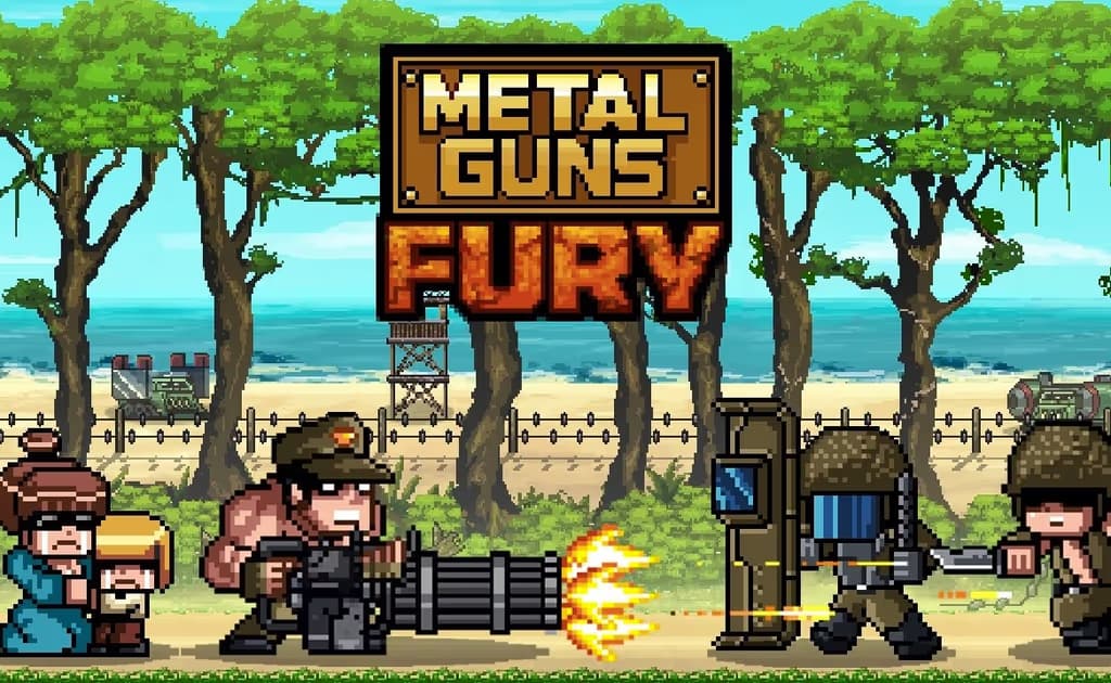 Metal Guns Fury logo