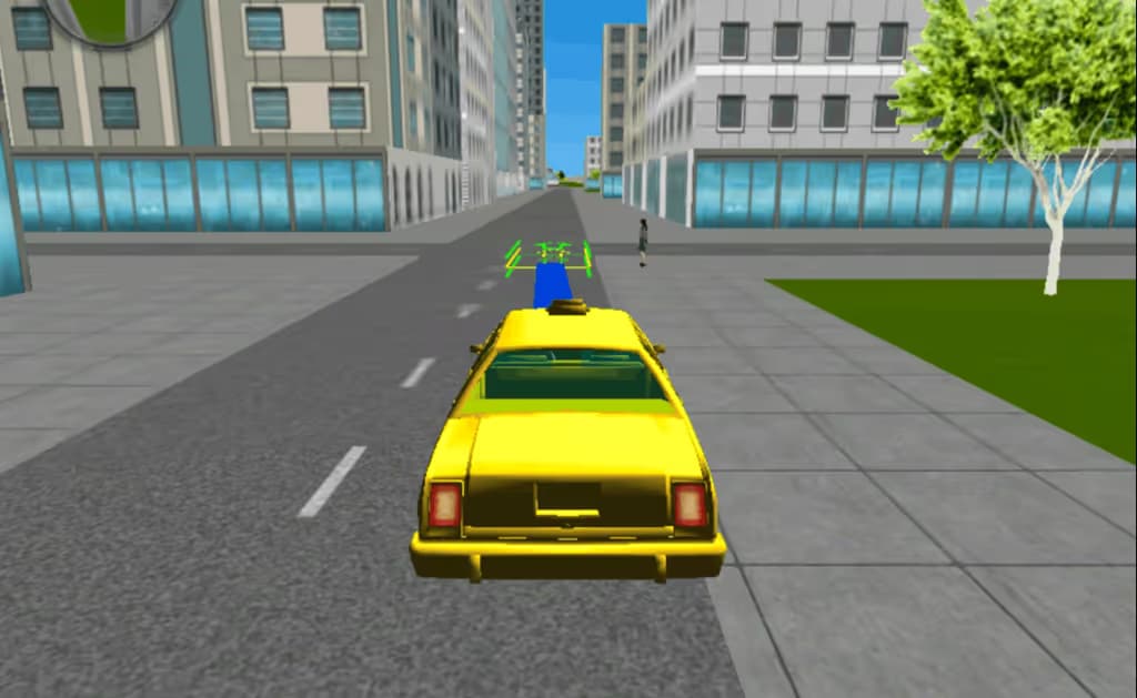 Miami Taxi Driver 3D logo