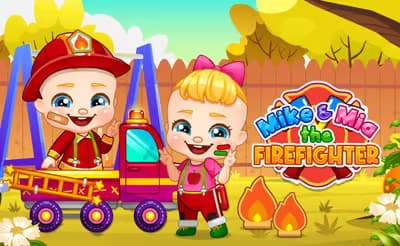 Mike And Mia The FIrefighter logo