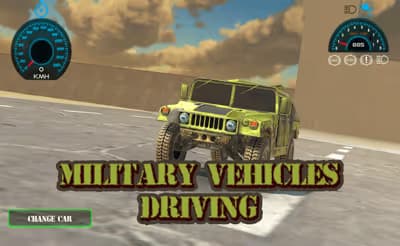 Military Vehicles Driving logo