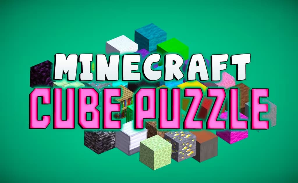 Mincraft Cube Puzzle logo