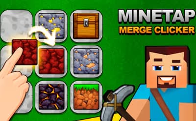 MineTap Merge Clicker logo