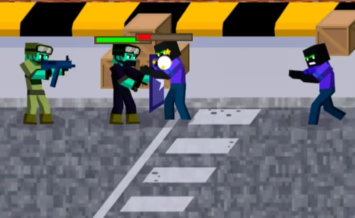 MineWar Soldiers vs Zombies logo