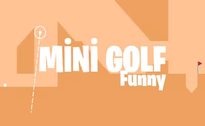 Mini Golf Funny logo