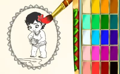 Moana Coloring Book logo