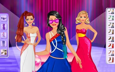 Model Dress Up Makeover Games logo