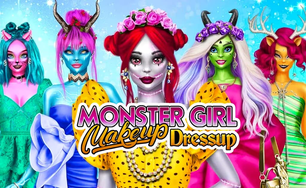 Monster Girl Dress Up & Makeup logo
