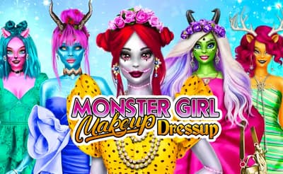 Monster Girl Dress Up & Makeup logo
