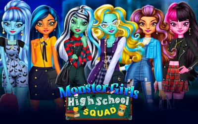 Monster Girls High School Squad logo
