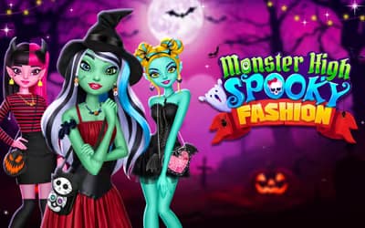 Monster High Spooky Fashion logo