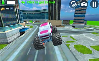 Monster Truck Stunt Free Jeep Racing Game logo
