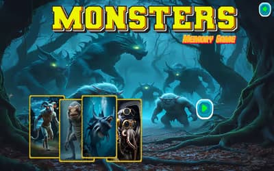 Monsters Memory Game logo