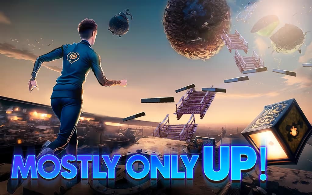 Mostly Only Up logo