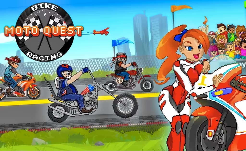 Moto Quest: Bike racing logo
