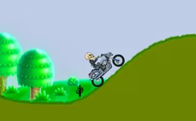 Motor Bike Hill Racing 2D logo