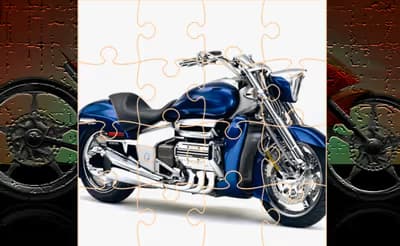 Motorbike Jigsaw Puzzles logo