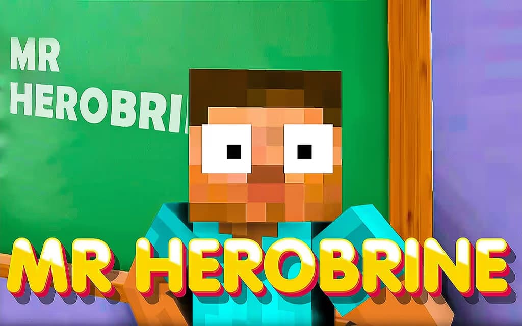 Mr Herobrine logo