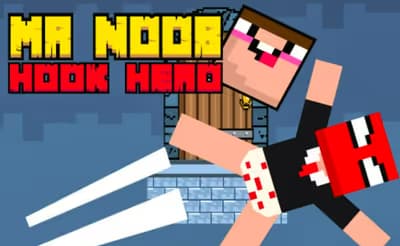 Mr Noob Hook Hero logo