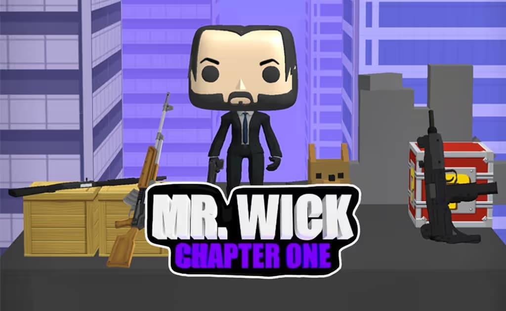 Mr Wick One Bullet logo