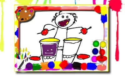 Music Coloring Book logo