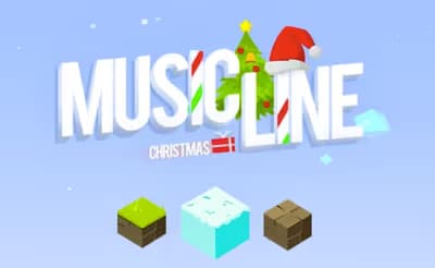 Music Line: Christmas logo