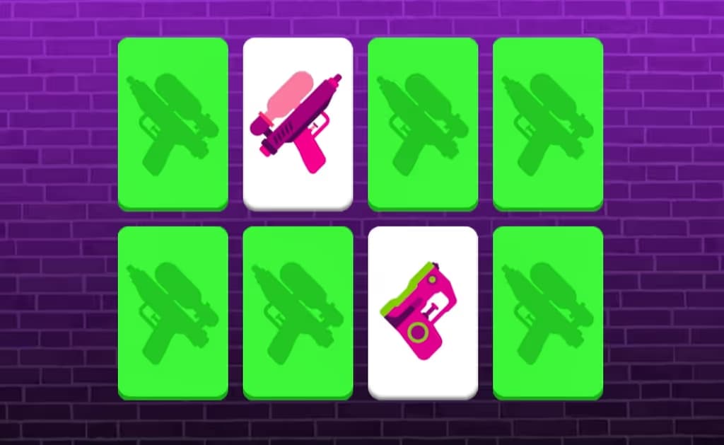 Neon Watergun Memory logo