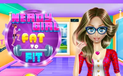 Nerdy Girl Fat to Fit logo