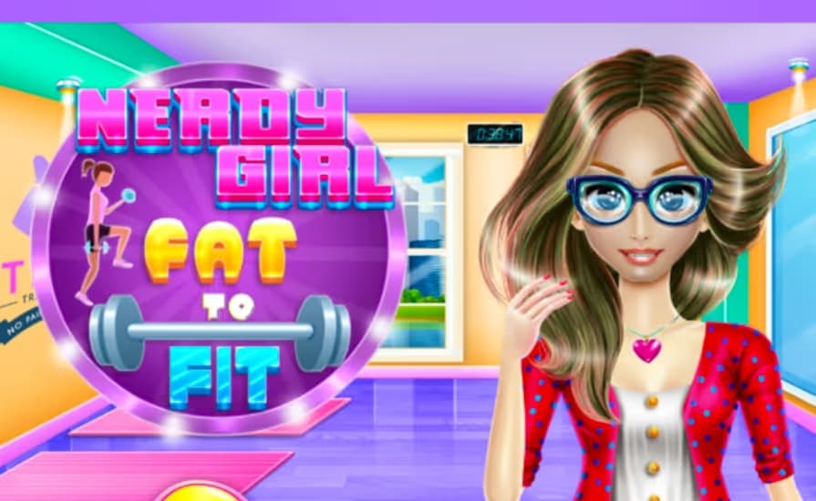 Nerdy Girl Fat to Fit logo