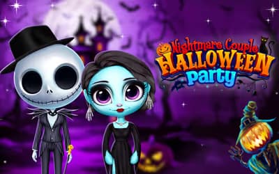 Nightmare Couple Halloween Party logo