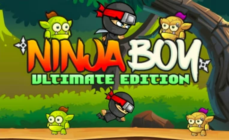 Ninja Boy Ultimate Edition logo
