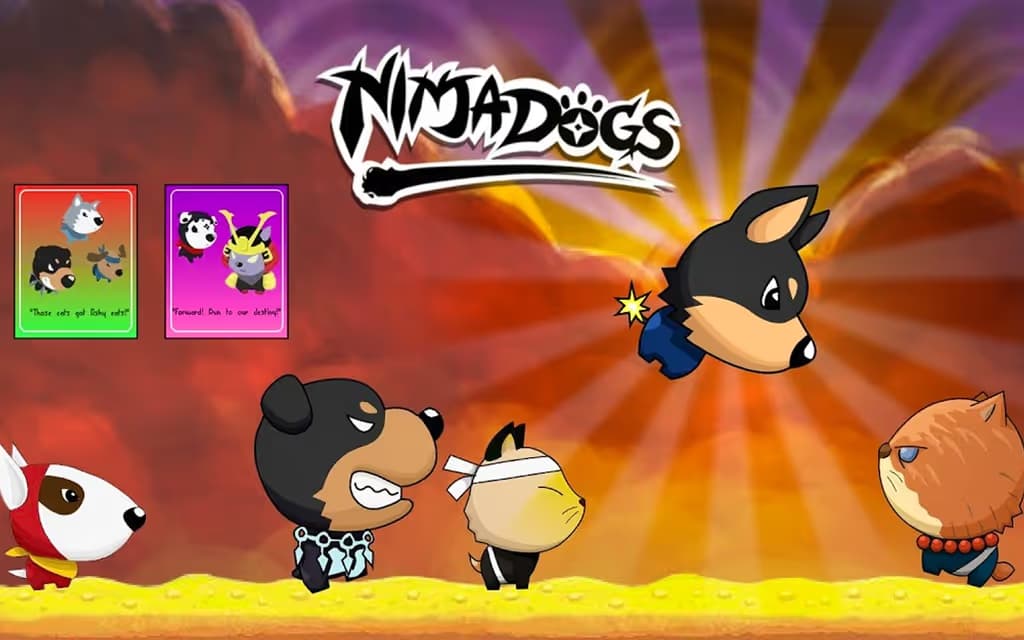Ninja Dogs logo