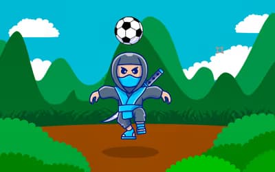 Ninja Head Ball logo