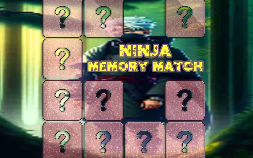 Ninja Memory Match logo