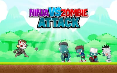 Ninja vs Zombie Attack logo