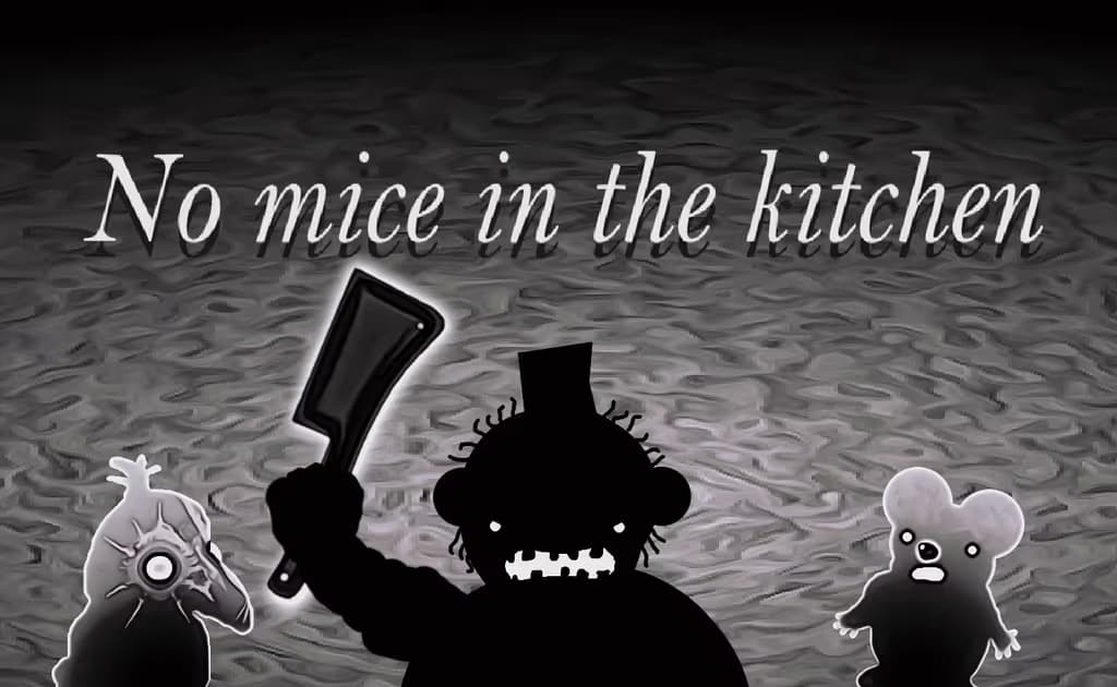 No Mice in the Kitchen logo