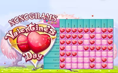 Nonograms Valentines Day logo