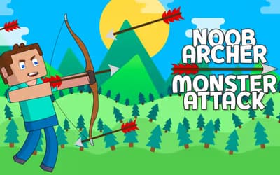 Noob Archer Monster Attack logo