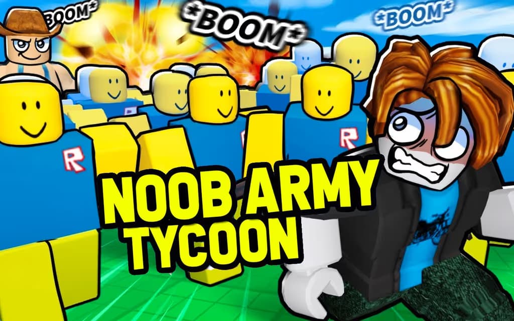 Noob Army Tycoon logo