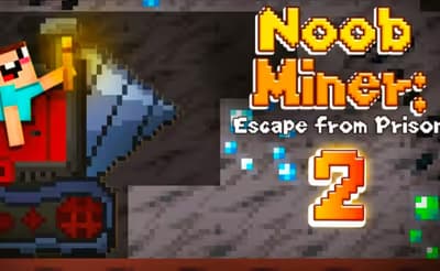 Noob Miner 2: Escape from Prison logo