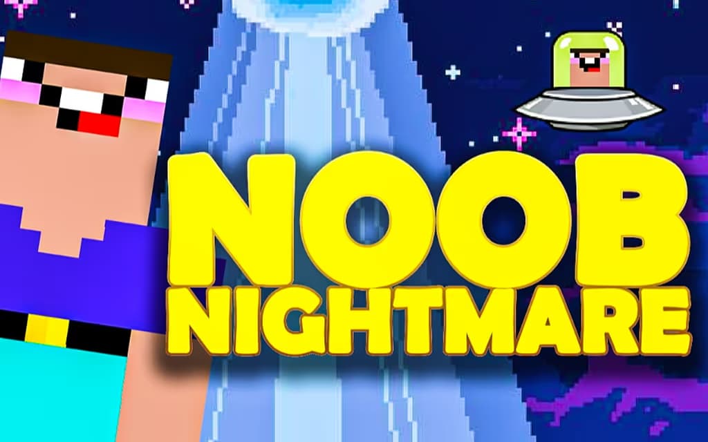 Noob Nightmare Arcade logo