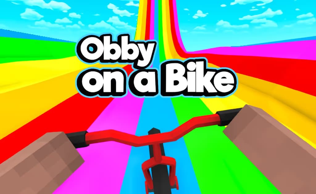 Noob: Obby on a Bike logo