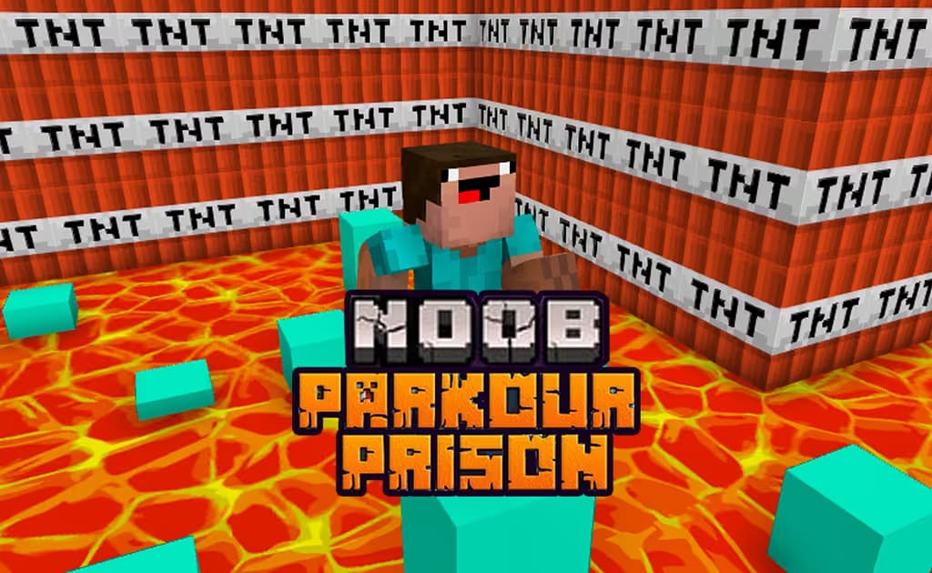 Noob: Parkour in prison logo