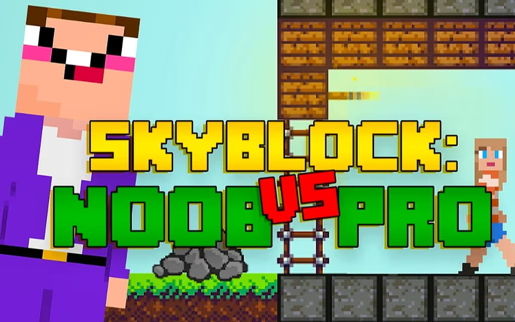 Noob Skyblock logo