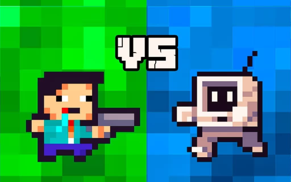 Noob Super Agent vs Robots logo