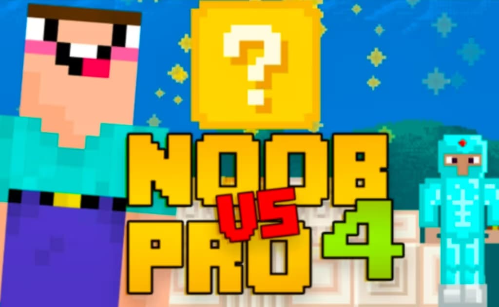Noob Vs Pro 4: Lucky Block logo