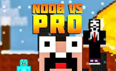 Noob vs Pro logo