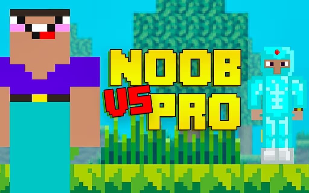 Noob vs Pro vs Hacker vs God 1 logo