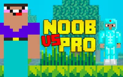 Noob vs Pro vs Hacker vs God 1 logo