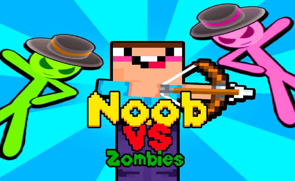 Noob vs Stickman Zombies logo